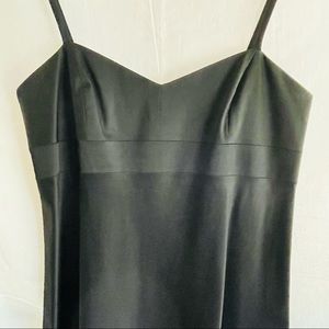 Semi Formal Mid Length Black Dress